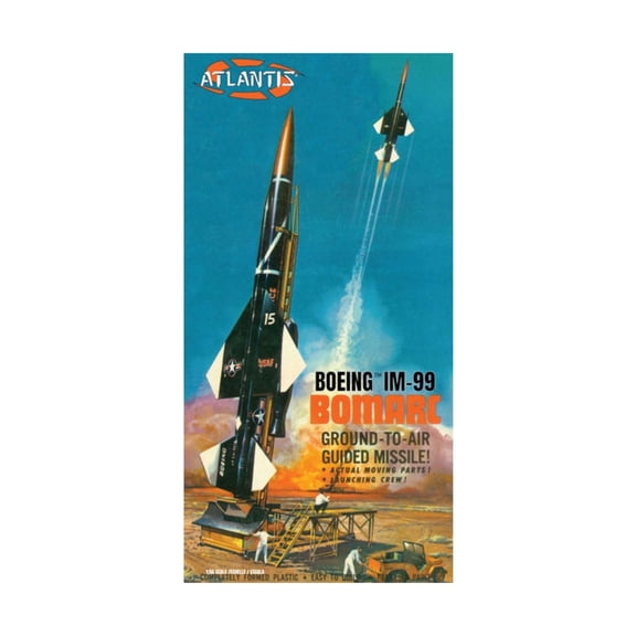 Atlantis Boeing IM-99 Bomarc Guided Missile 1:56 Scale Model Kit