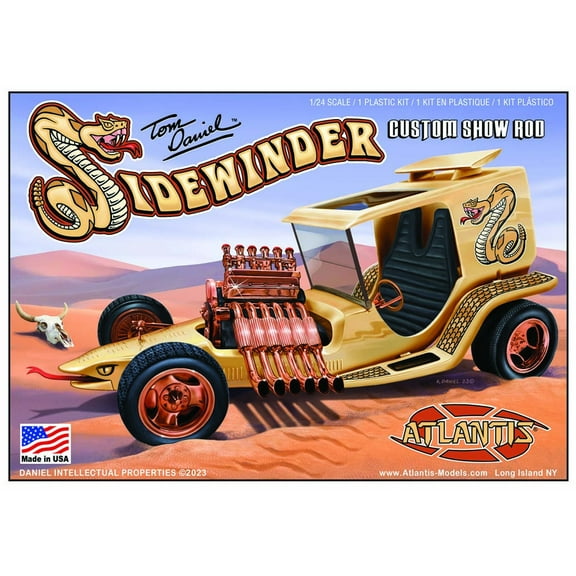 Tom Daniel - 1:24 Scale Model Kit - Sidewinder Custom Show Rod