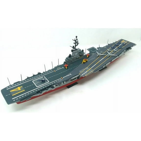 Atlantis USS Ticonderoga CV-14 Aircraft Carrier Plastic Model Kit, 1/500 Scale