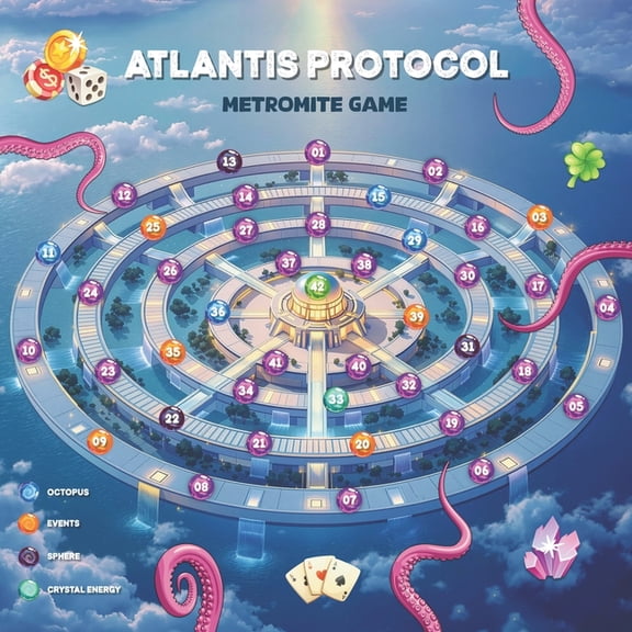 Atlantis Protocol: Metromite Game, (Paperback)