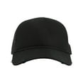 thumbnail image 1 of Atlantis Rapper Destroyed 5 Panel Weathered Trucker Cap (Pack of 2), 1 of 4