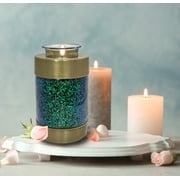 Atlantis Shimmering Light Sparkly Cremation Urns for Human Ashes Adult Urns for Cremation Ashes Urns for Adult Cremation Ashes Urns for Ashes Cremation Urns for Human Ashes Large