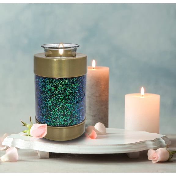 Atlantis Shimmering Light Sparkly Cremation Urns for Human Ashes Adult Urns for Cremation Ashes Urns for Adult Cremation Ashes Urns for Ashes Cremation Urns for Human Ashes Large