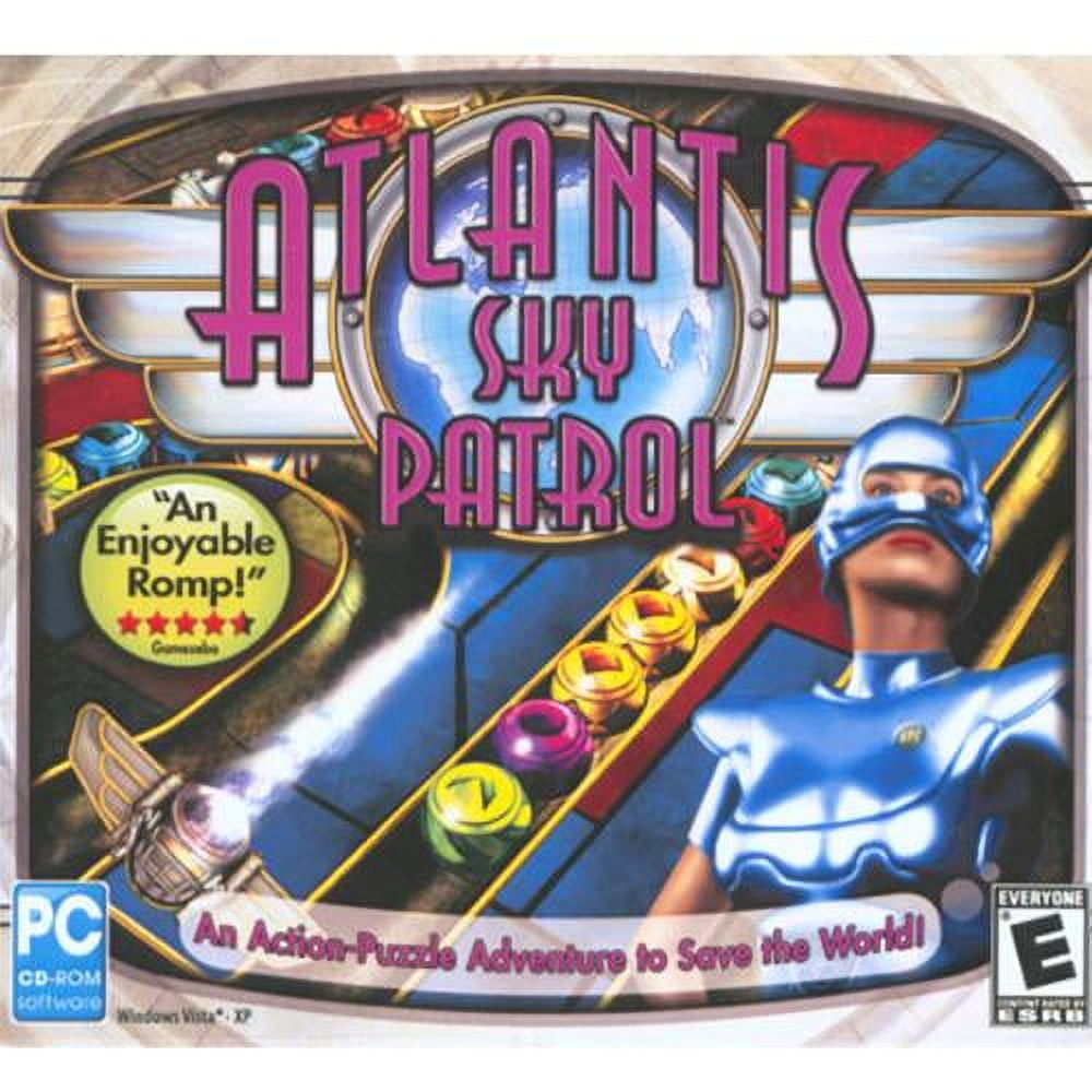 Atlantis Sky Patrol - This frenetic marble-popping match is easy to learn, difficult to master & impossible to walk away