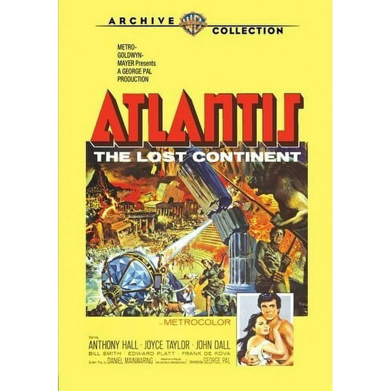 Atlantis The Lost Continent DVD Warner Archives Action Adventure Walmart