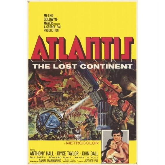 Atlantis, The Lost Continent Movie Poster Print (27 x 40)