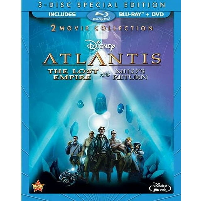 Atlantis: The Lost Empire / Atlantis: Milo’s Return (Blu-ray + DVD), Walt Disney Video, Kids & Family