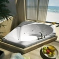 thumbnail image 1 of Atlantis Tubs 6060VWL Venus 60 x 60 x 23 - Inch Rectangular Whirlpool Jetted Bathtub w/ Left Side Pump Placement, 1 of 2