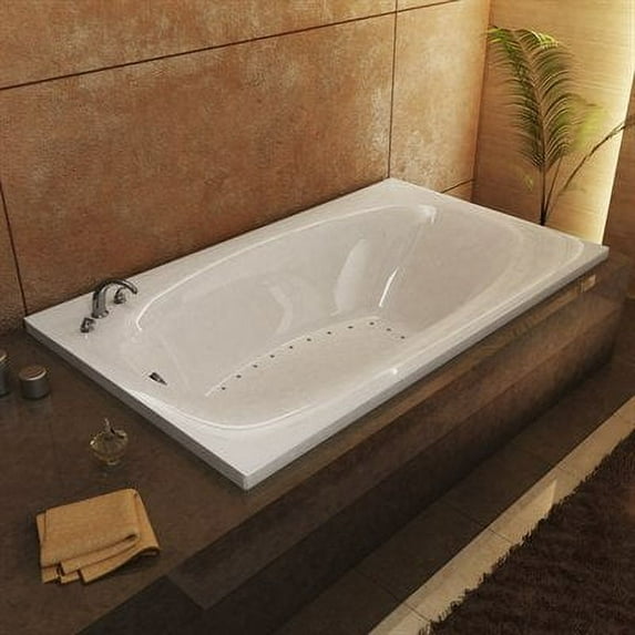 Atlantis Whirlpools Polaris 42 x 66 Rectangular Air Jetted Bathtub