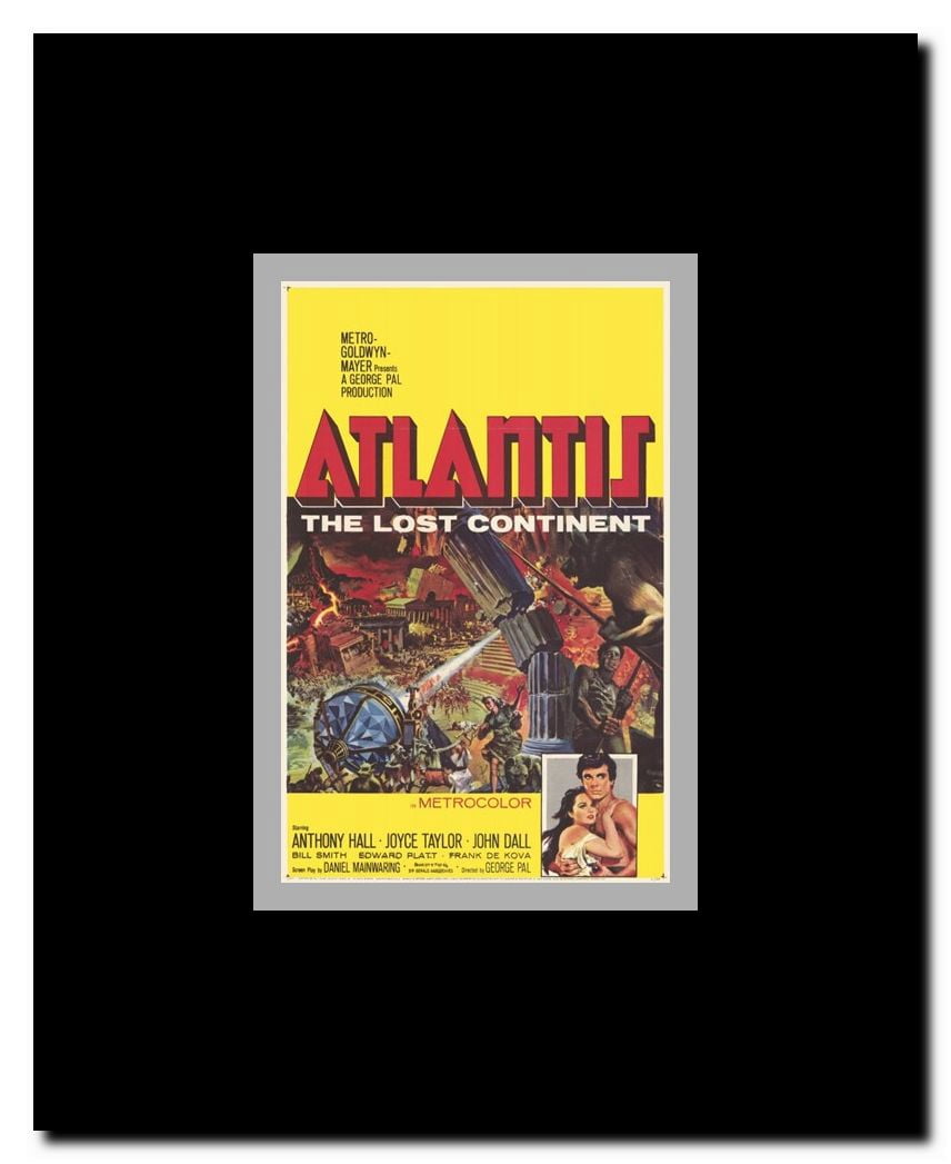 Atlantis the Lost Continent Framed Movie Poster