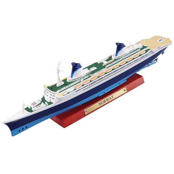 Atlas 1:1250 Norway Cruise Ship Model Collect Diecast Boat Toys Gift In Stock