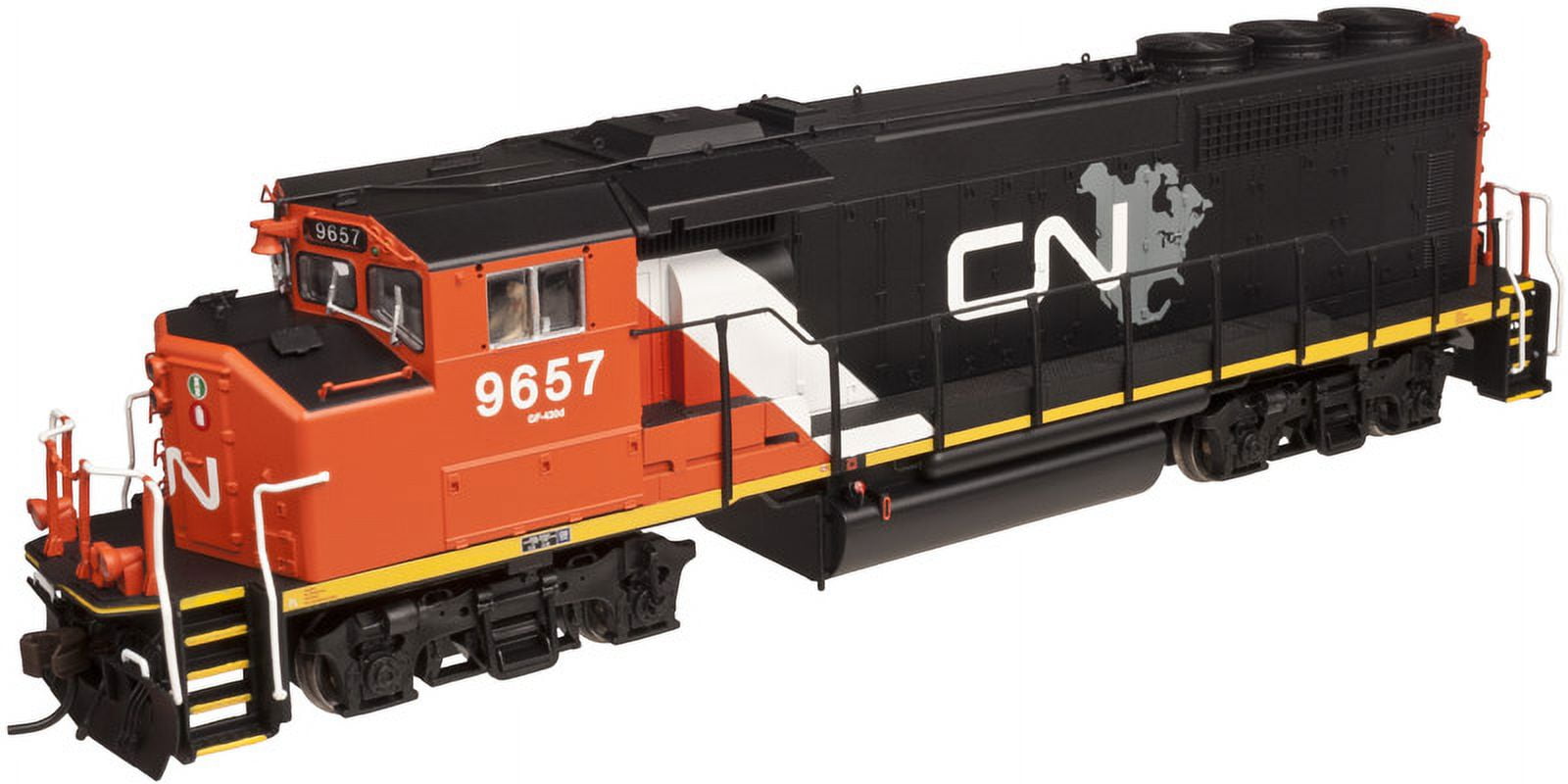 Atlas 10001402 HO Canadian National GMD GP40-2W CN Late Version