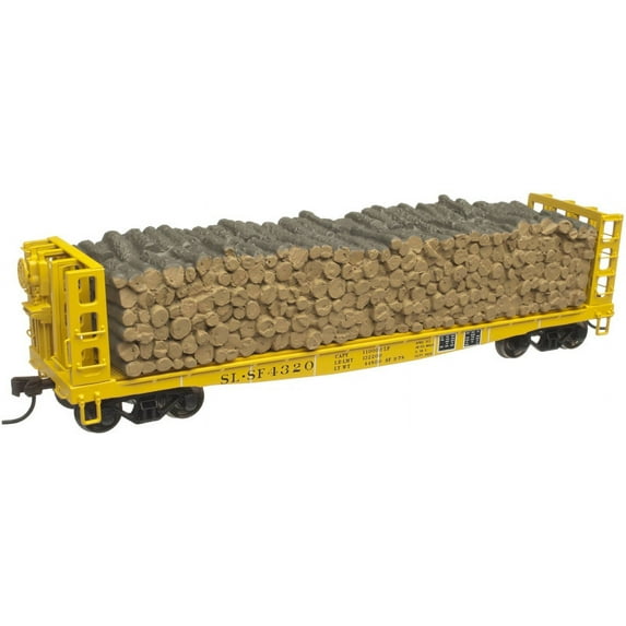 Atlas 20002877 HO Frisco Pulpwood Flat Car #4301