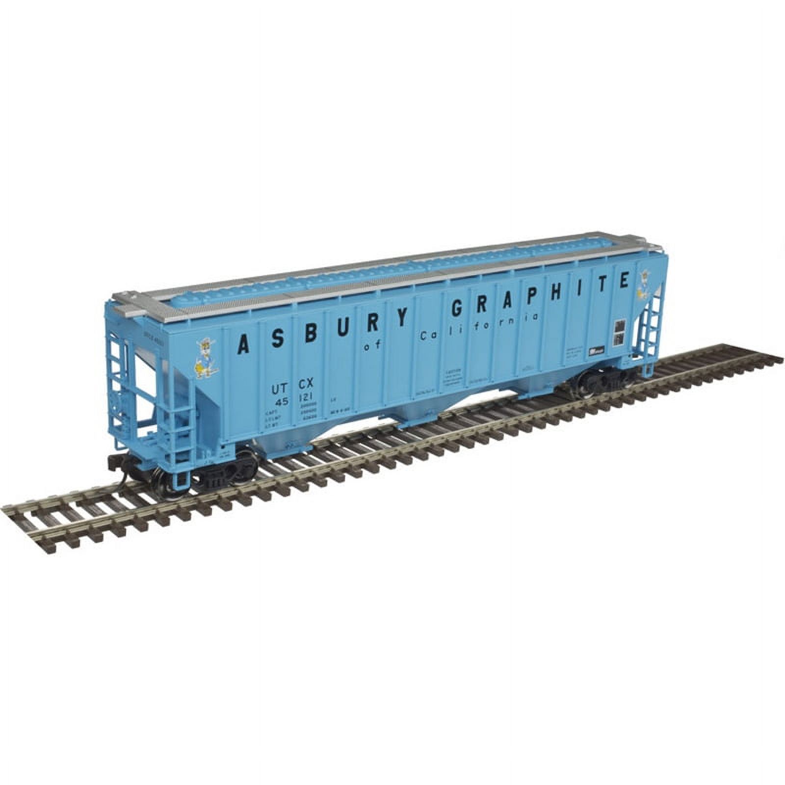 Atlas 20005456 HO UTCX Trainman Thrall 4750 Covered Hopper #45123 ...