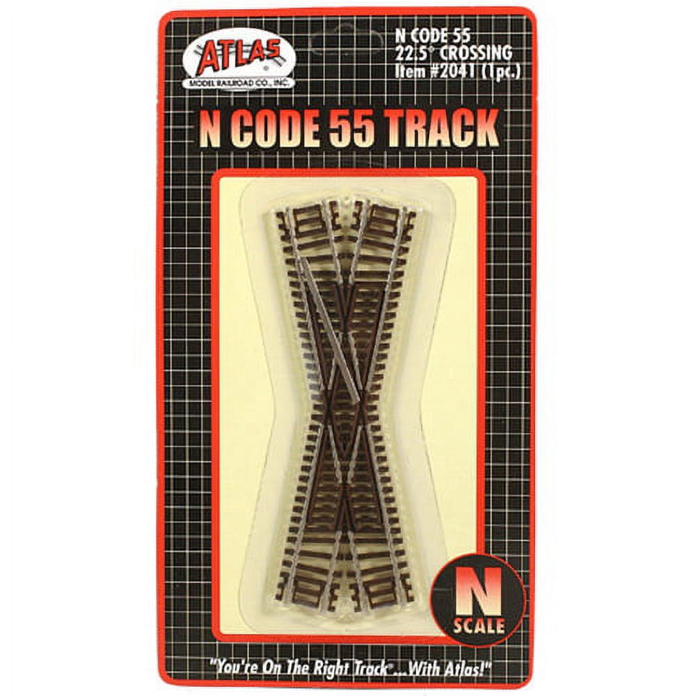 N Code 55 Nickel Silver 2212 Degree Crossing Atlas Trains - Walmart.com