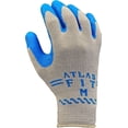 thumbnail image 1 of Atlas 300 Fit Palm Coating Natural Rubber Glove, Blue, Small (Pack of 12 Pairs), Excellent wet & dry grip By SHOWA, 1 of 1