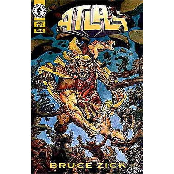Atlas #4 VF ; Dark Horse Comic Book