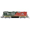 thumbnail image 1 of Atlas 40002308 N Nacionales de Mexico EMD GP38-2 High Nose Diesel Engine #9205, 1 of 1