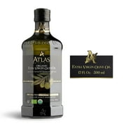 Atlas 500 ml Organic Cold Pressed Moroccan Extra Virgin Olive Oil, Polyphenol Rich | EVOO From Morocco, Newly Harvested Unprocessed from One Single Family Farm | Trusted by Michelin Star Chefs