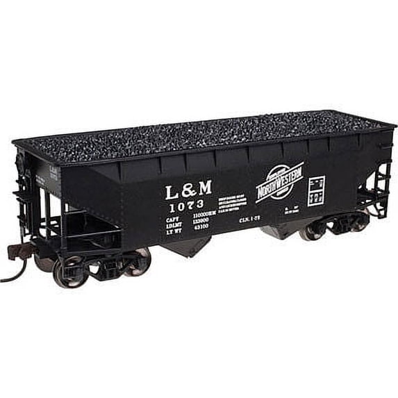 Atlas 50002158 N Litchfield & Madison 2-Bay Offset-Side Hopper #1073
