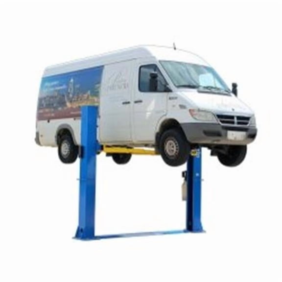 Atlas Automotive Equipment 10000 lbs Capacity 2-Post Baseplate Automotive Lift for Freight Prepaid