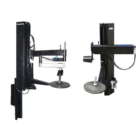 Atlas Automotive Equipment DAA-T Dual Assist Arm Set for 700 Series Tilt-back Tire Changers, Includes LHA Left and RHA Right Hand Assist Arms, Used in Repair Shops, Service Centers, Dealerships