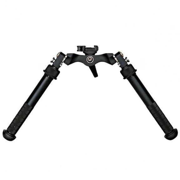 Atlas Bipods Atlas Super CAL Bipod, 5.875 - 11.125 in Height Range, 45-degree Cant, Picatinny, 6061-T6, Anodized, Black