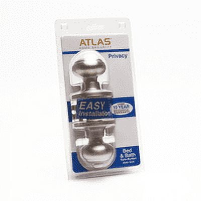 Atlas Classic Privacy Locking Door Knob, Satin Nickel - Walmart.com
