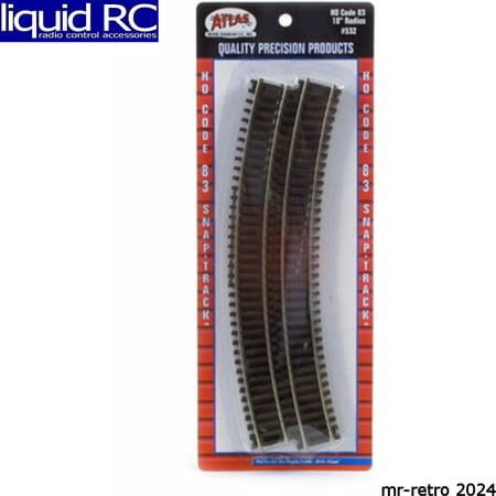 Atlas Trains 532 Ho C83 18 Radius Curve (6)