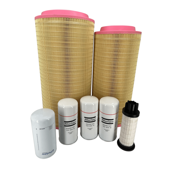 Atlas Copco 500 Hour Service Kit S2LP Perkins 1310076377