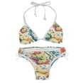thumbnail image 1 of Atlas Detachable Sponge Adjustable Strap Bikini Set Two-Pack Swim Suits - Ideal for Beach and Pool Scenes, 1 of 6