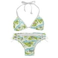 thumbnail image 1 of Atlas Detachable Sponge Adjustable Strap Bikini Set Two-Pack Swim Suits for WomenToolStrip with applicable scenes, 1 of 6