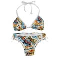 thumbnail image 1 of Atlas Detachable Sponge Adjustable Strap Bikini Set Two-Pack Swimsuit Suit Beach Pool Party, 1 of 6