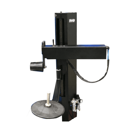 Atlas Automotive Equipment RHA Right-hand Dual Assist Arm for 700 Series Tire Changers, Includes Pressing/Pulling Disk and Roller Arm, Used on Stiff Sidewall, Low Profile, Run Flat Tires