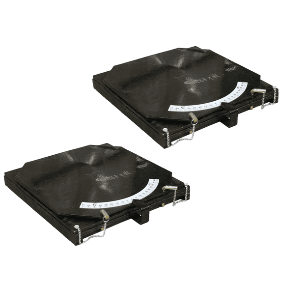 Atlas Automotive Equipment Alignment Turntables w/ Gauge (1 PAIR)