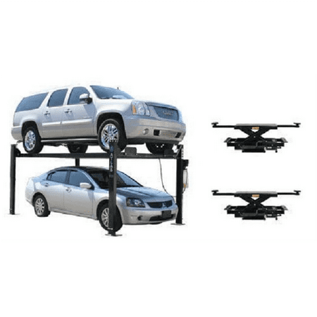 Atlas Automotive Equipment PRO8000 4 Post Lift + RJ35 Sliding Jacks Combo