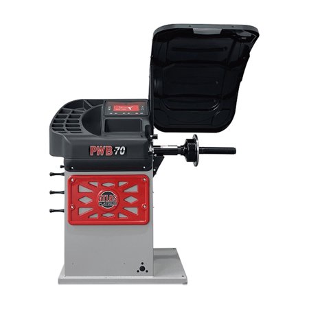 Atlas Automotive Equipment PWB70 Wheel Balancer, Electronic System, Advanced Optimatch Technology, LED Display, Laser Guide, 43" Max Tire Diameter, 165 lb. Max Wheel Weight, Automatic 2D Data Entry