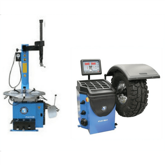 Atlas TCWB-COMBO2-FPD Tire Changer and Wheel Balancer Combo