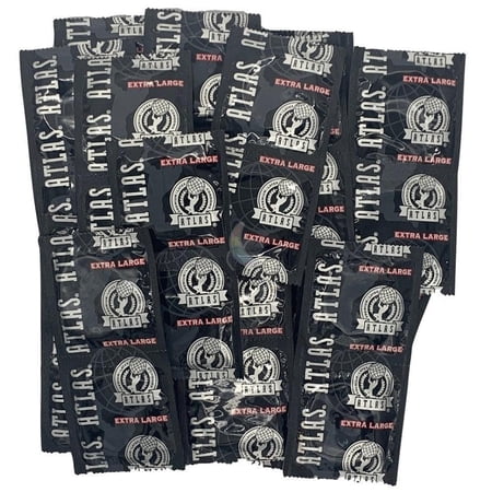 Atlas Extra LARGE Size Condoms | 36-Pack
