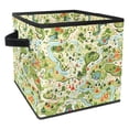 thumbnail image 1 of Atlas Foldable Toy Box Storage Box Organizer Bins with Handle, 10.8"x10.5"x10.6", Large Capacity, 1 of 6