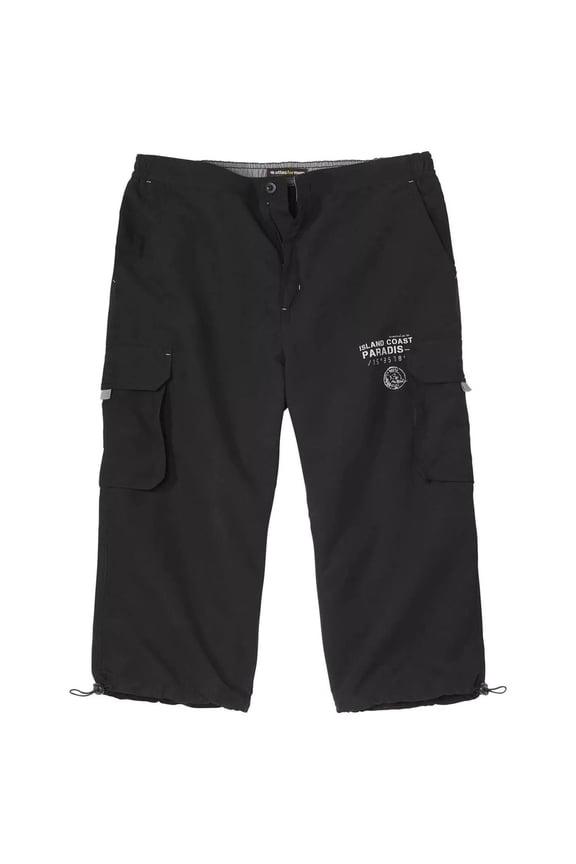 Mens Cropped Cargo Pants