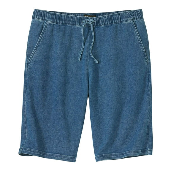 Atlas For Men Mens Denim Stretch Casual Shorts