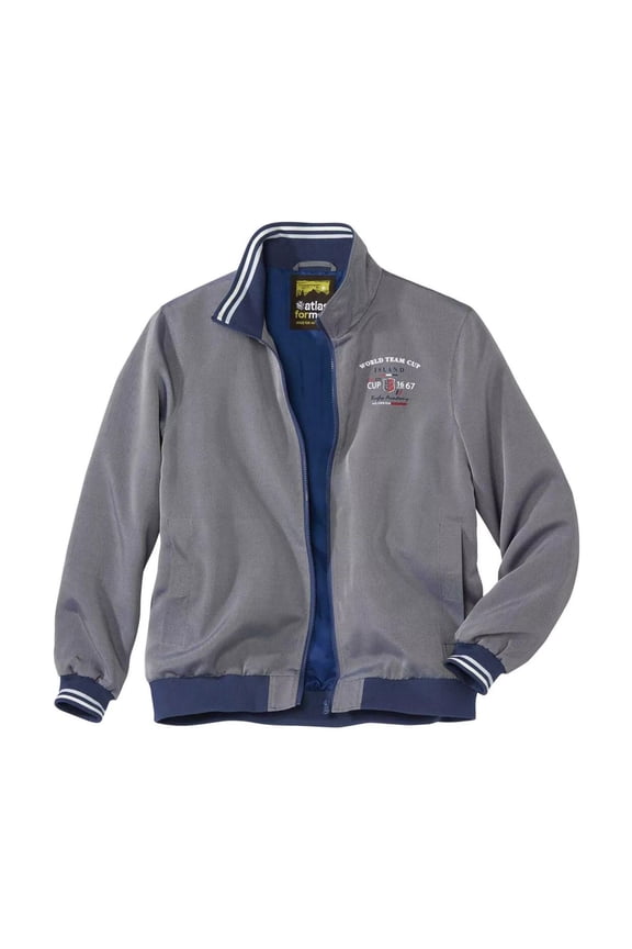 Mens Microfiber Water Repellent Jacket