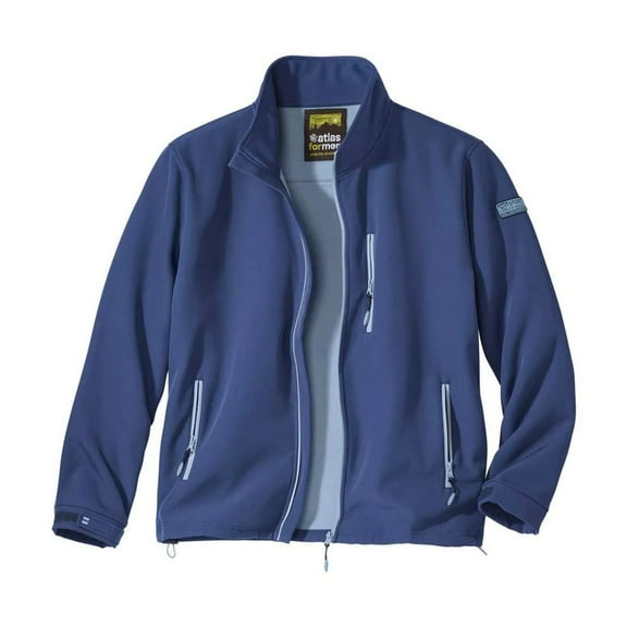 Atlas For Men Mens Microfleece Lined Soft Shell Jacket