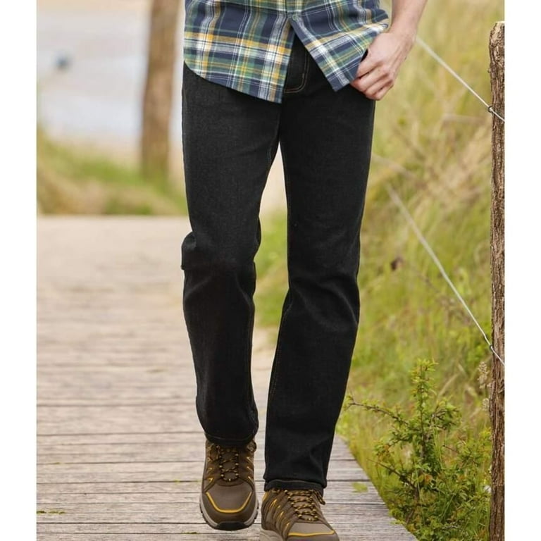 Atlas For Men Mens Stretch Straight Leg Jeans