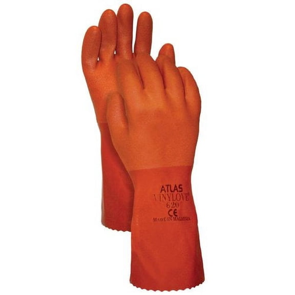 Atlas Glove 620 Atlas Vinylove 12" Double Dipped Gloves - Small