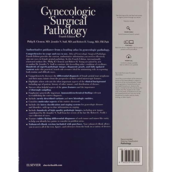 Pre-Owned Atlas of Gynecologic Surgical Pathology: Expert Consult: Online and Print [Hardcover] Clement MD, Philip B.; Stall MD, Jennifer and Young MD FRCPath, Robert H.