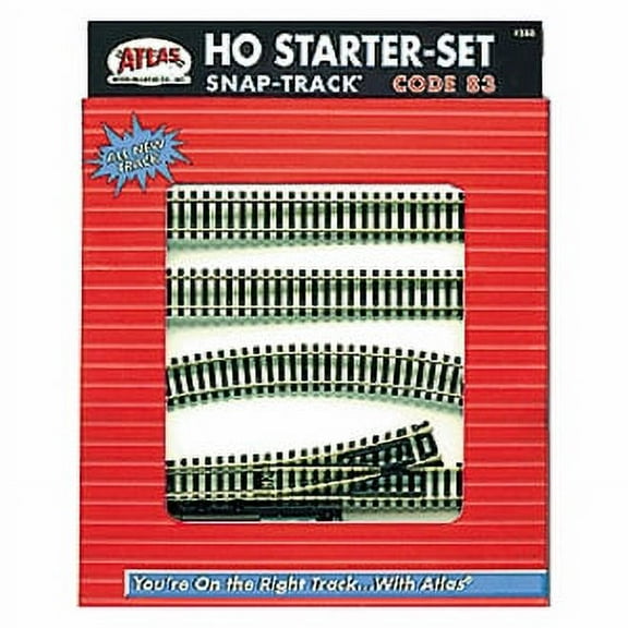 Atlas - Code 83 Snap-Track Starter Set - HO