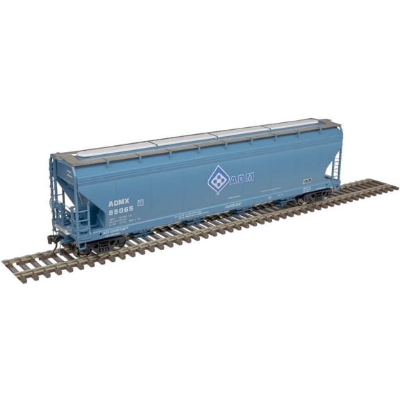 Atlas HO Scale ACF 5250 Covered Hopper Archer-Daniels-Midland/ADMX #85065