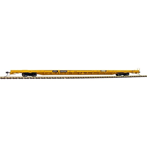 Atlas HO Scale ACF 89' F89-J Flatcar/Deck Risers Trailer-Train/TTX/JTTX #601492
